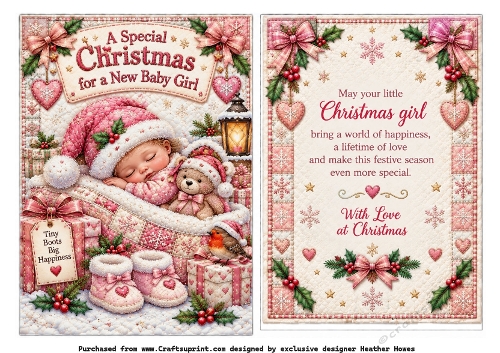 a special christmas new baby girl