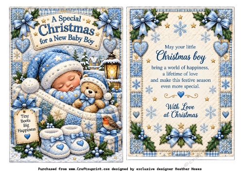 a special christmas new baby boy