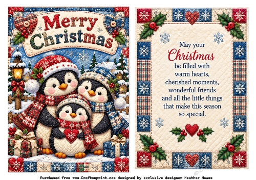 quilted penguins