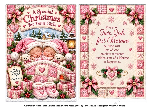girl twins a special christmas