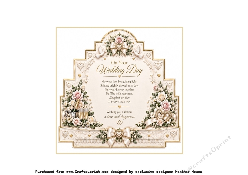 step it up traditional wedding insert
