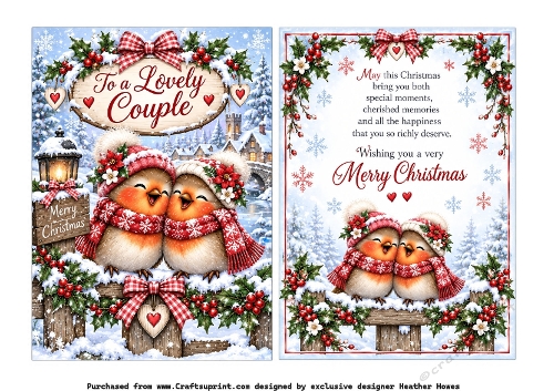 2 female robins couple