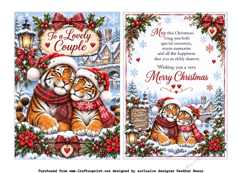 lovely couple tigers