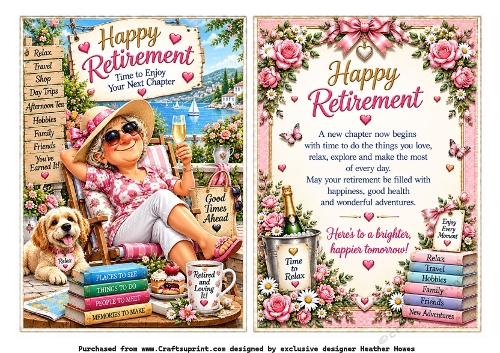 happy retirement female