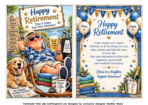 happy retirement male