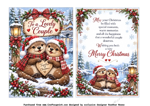 otters lovely couple