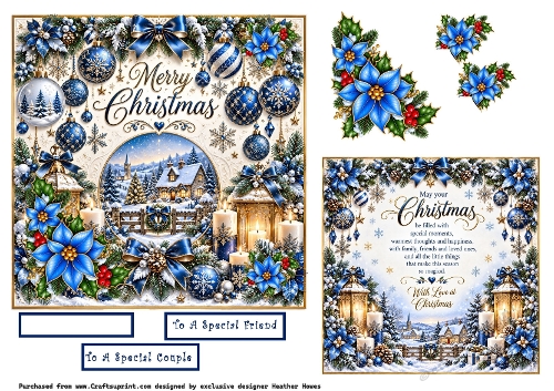 blue baubles