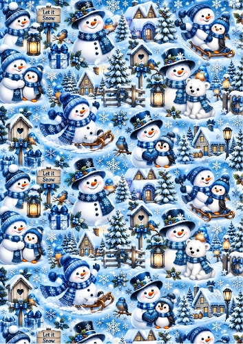 christmas backing 1blue