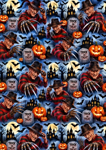 halloween backing scary