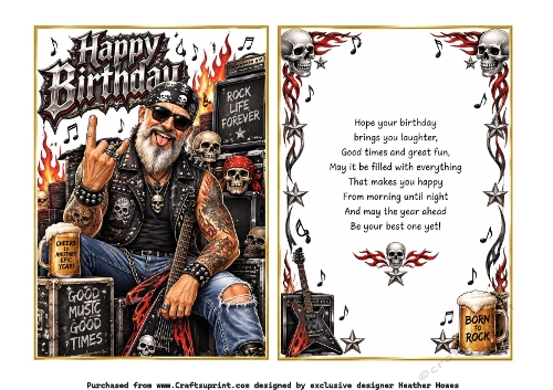 heavy metal male guitar