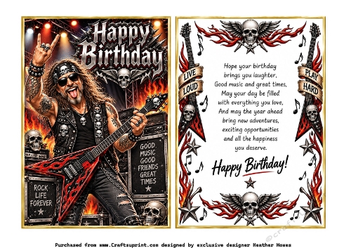 heavy metal male guitar 2