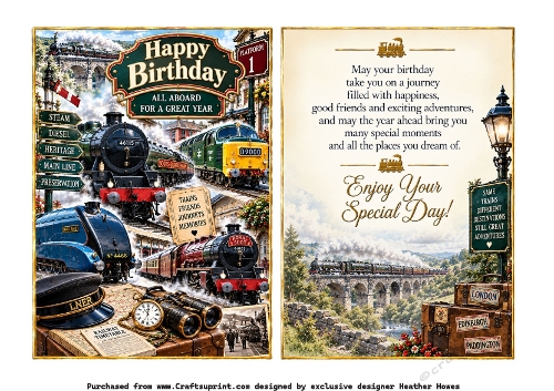 trains 2 birthday