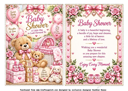 baby shower pink