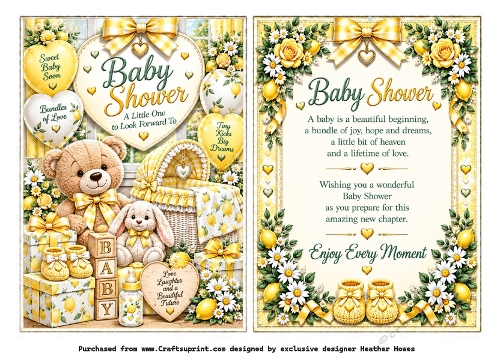 lemon baby shower
