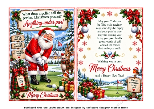 what does the golfer call a perfect christmas present