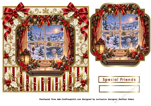 christmas window