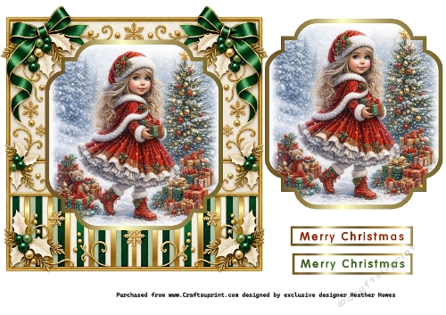 girl christmas