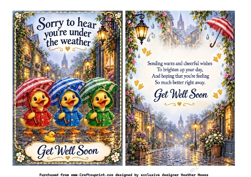 get well ducks