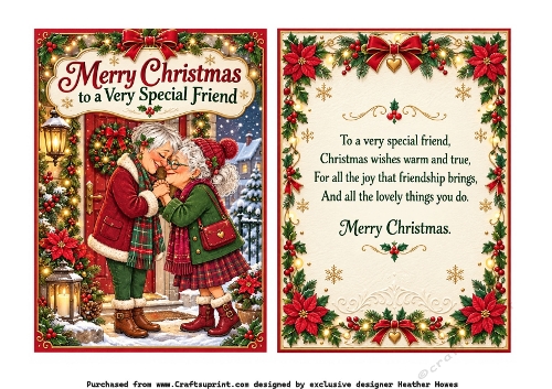 merry christmas special friend 1