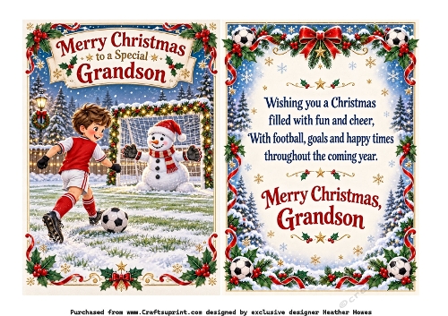 football grandson christmas