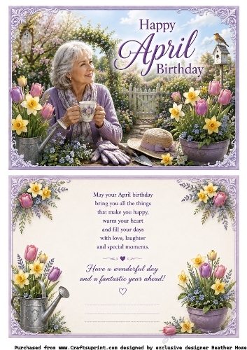 happy April  birthday
