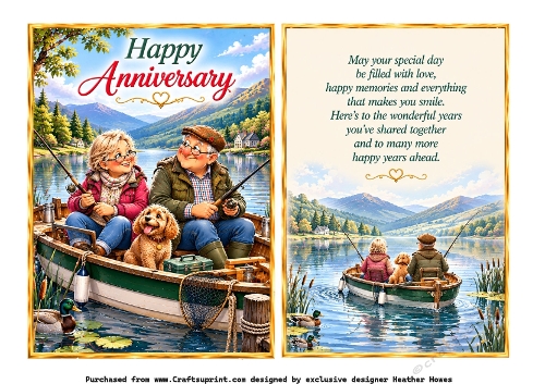anniversary couple fishing