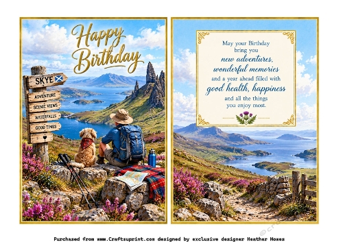 hiking on skye birthday