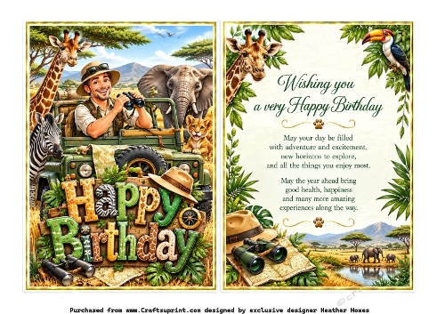 happy birthday safari