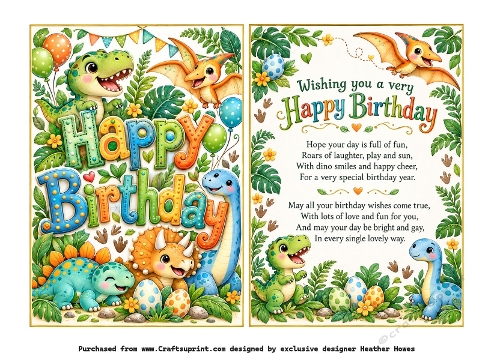 happy birthday dinosaurs