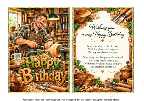 happy birthday woodturner