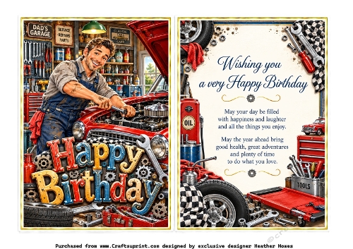 happy birthday young mechanic