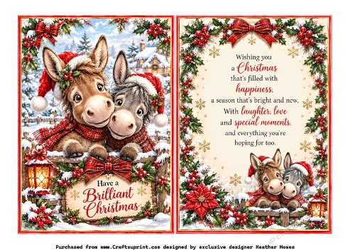 donkey christmas