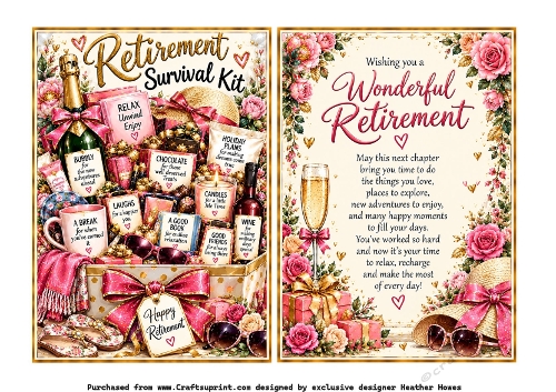 female retirement survival kit