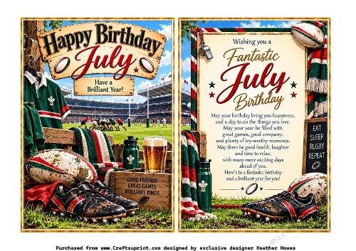 july birthday rugby
