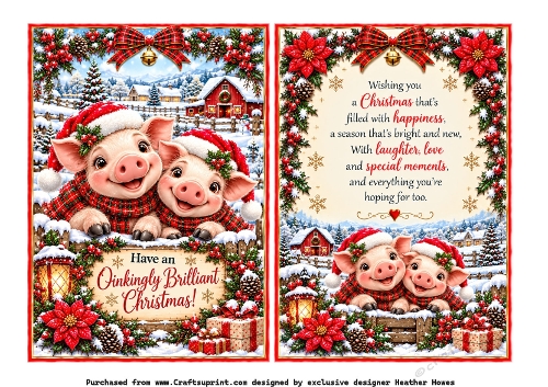 oinkingly brilliant christmas