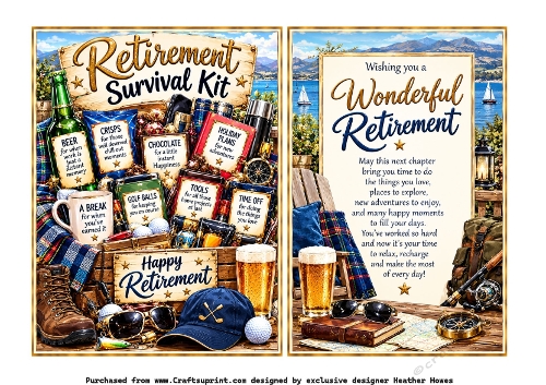 male retirement survival kit