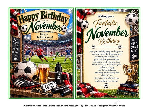 november birthday footie