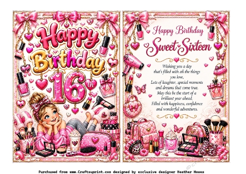 16th birthday female