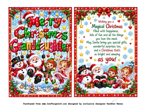 merry christmas  granddaughter