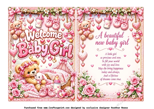 welcome baby girl