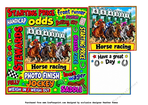 urban art horse racing