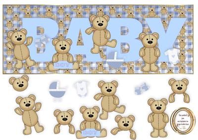 Baby Boy Teddies Galore