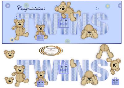 Twin Teddies Dl