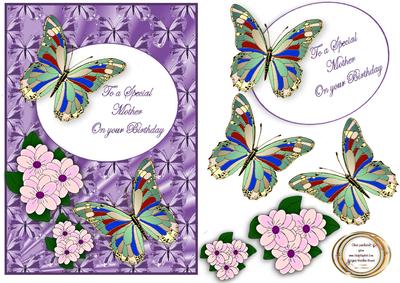 Beautiful Butterflies for Mother