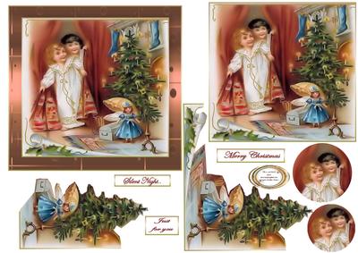 Vintage Children Irregular Shapes