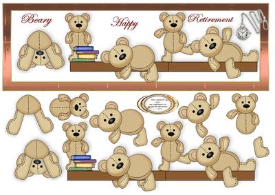 Beary Happy Retirement Dl