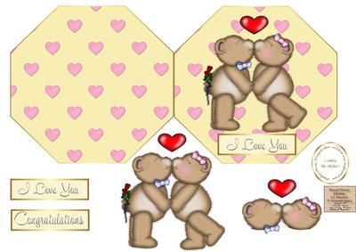 Octagon Quick Card Love