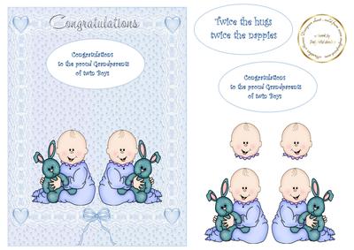 Grandparents of Twin Boys A5