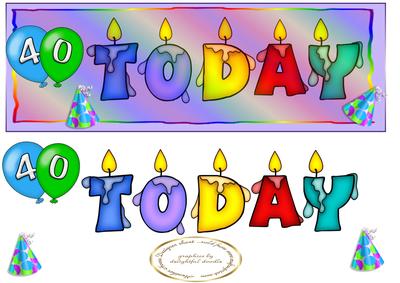 40 Today Candles
