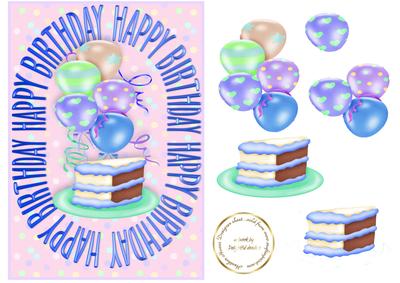 Cakes and Balloons